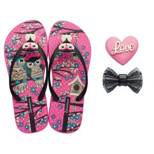 Дамски Чехли Ipanema - 81661-20505 - Розово и Черно