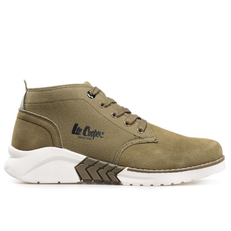 Мъжки Зимни Обувки - Lee Cooper-202-09 - Зелено Мъжки Зимни Обувки - Lee Cooper-202-09 - Зелено