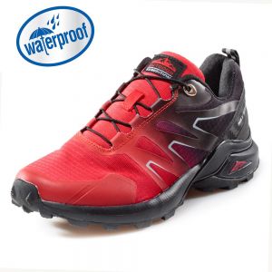 Мъжки Спортни Обувки - VB - 16632 - Червено