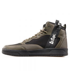 Високи Мъжки  Кецове - Lee Cooper - 702-18 - Каки и Черно