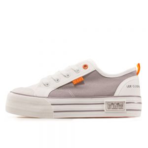 Дамски Гуменки - Lee Cooper - G 601-06 - Бяло и Сиво