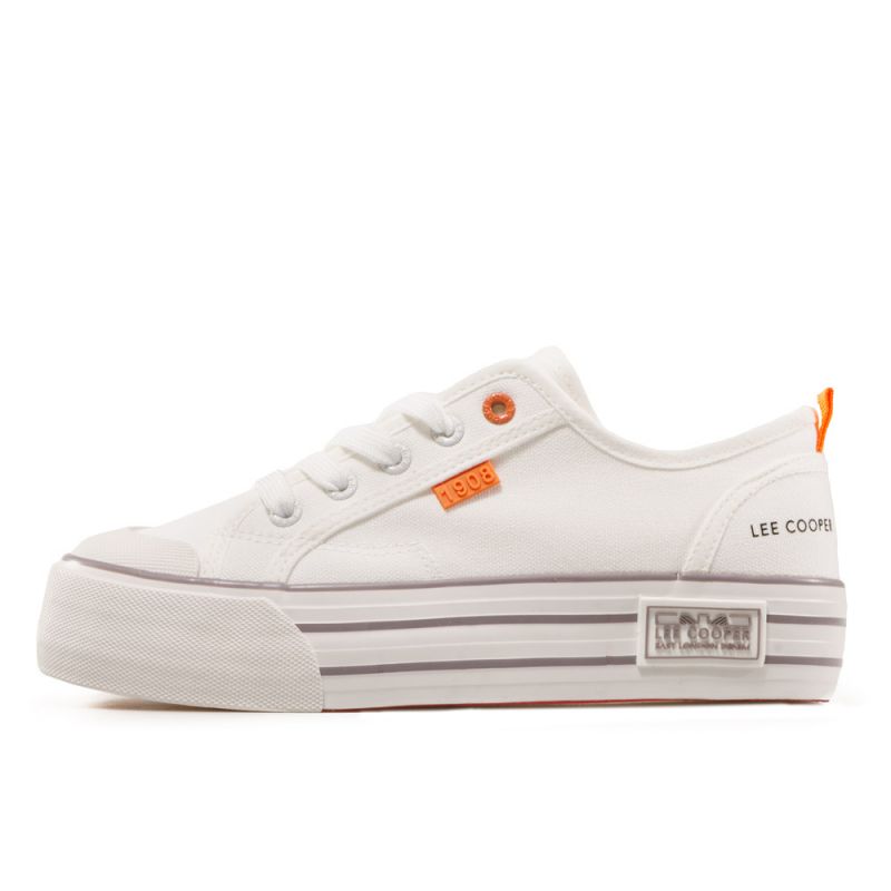 Дамски Гуменки - Lee Cooper - G 601-06 - Бяло Дамски Гуменки - Lee Cooper - G 601-06 - Бяло