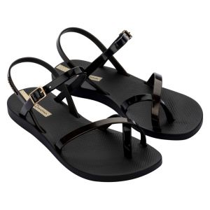 Дамски Сандали Ipanema - 82842-21112 - Черно и Злато