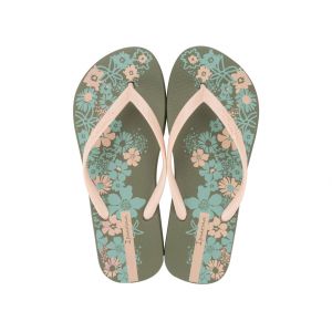 Дамски Джапанки Ipanema - 83582-AW924 - Зелено и Бежово