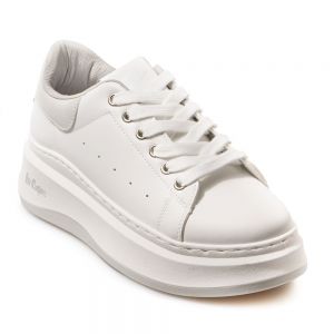 Дамски Кецове Lee Cooper - 502-17 - Бяло и Сиво Дамски Кецове Lee Cooper - 502-17 - Бяло и Сиво