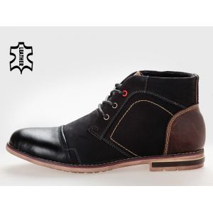 Мъжки Зимни Боти - 52025 - Черно