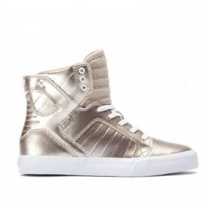 Детски кецове Supra Skytop JR Златисти