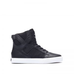 Детски кецове Supra Skytop Jr black/white