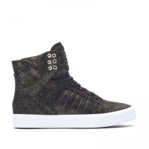 Детски кецове Supra Skytop Wn's black/gold
