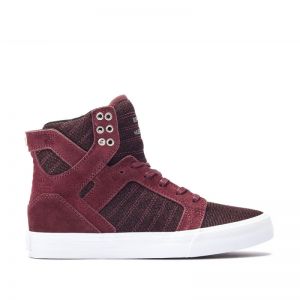 Дамски кецове Supra Skytop Wn's burgundy